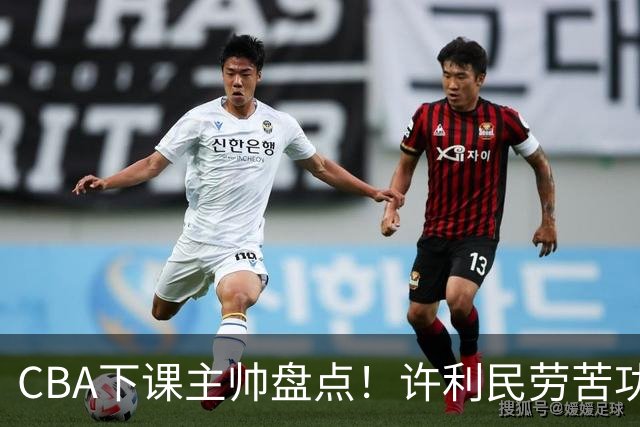 CBA下课主帅盘点！许利民劳苦功高，潘江太突然，张庆鹏不冤，杜锋保留体面！